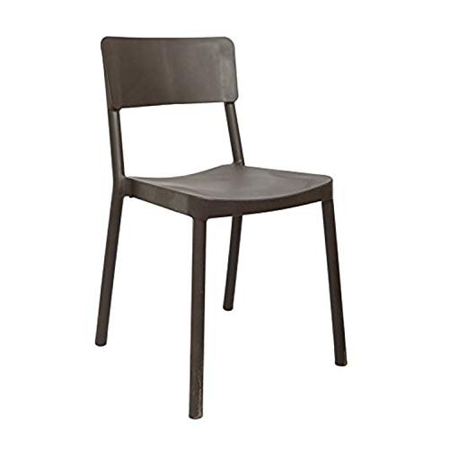 Image of Cello Eskimo Chair Set Pack of 2 - Black | Strong and Durable | Easy to Clean | Chair for Living Room, Bed Room, Kitchen, Office Room, Outdoor | 3 Years Warranty
