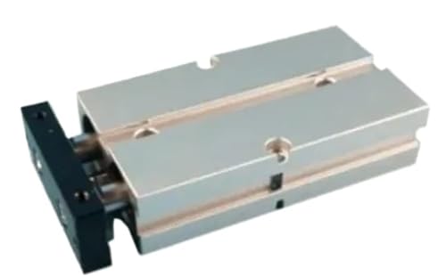 Vérin pneumatique TN 10mm anti-rotation à double tige guidée pour automatisme