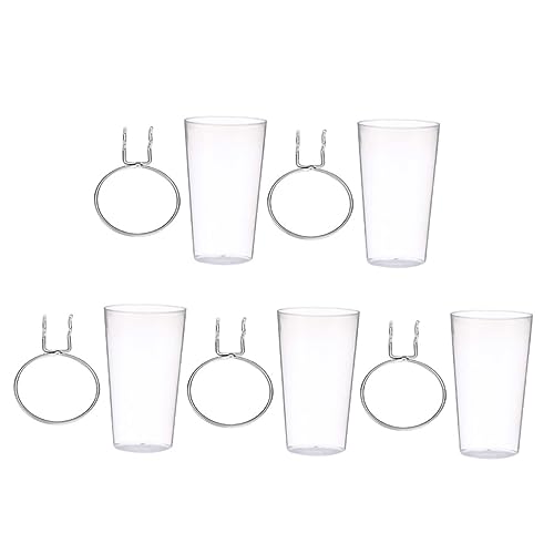 HOMOCONO 5 Sets Round Hook Peg Board Accessoris Shop Peg Board Organizer Home Pegboard Bin Pegboard Storage Cups Pegboard Wall Organizer Hanger Hooks Pegboard Pen Shop Pegboard Bin A3 Steel