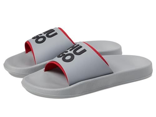 Image of HUGO Men's Stacked Logo Slide Sandal