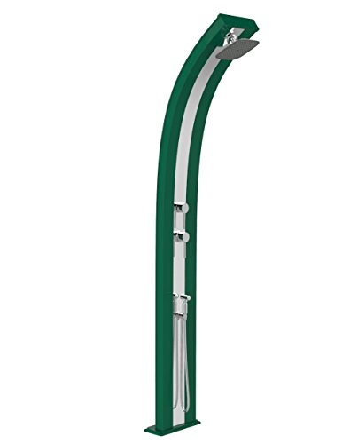  Arkema Design Doccia classica in Alluminio Verde e Inox Dada D345/6016-I