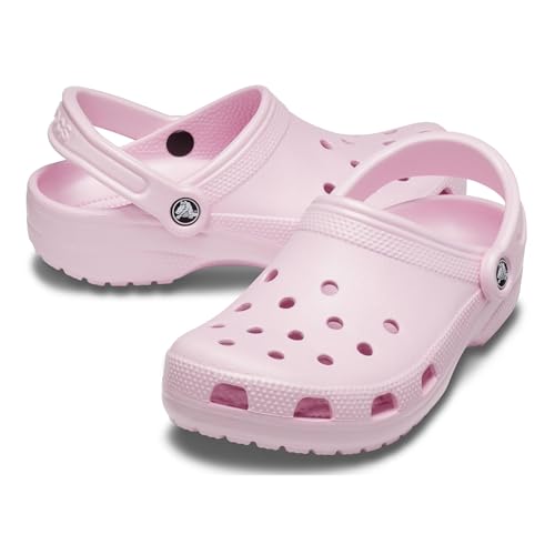 Image of Crocs Men's and Women's Classic Clog, Ballerina Pink, 12 Women /10 Men