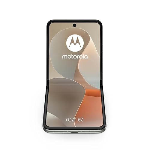 Motorola Razr 60 con Moto AI 8/256 GB, 50MP OIS + 13MP, selfie 32MP, display esterno 3.63', interno 6.9' pOLED, 120Hz, MediaTek Dimensity 25M, 4500mAh, 5G, Dual SIM, Android 15,PANTONE Lightest Sky
