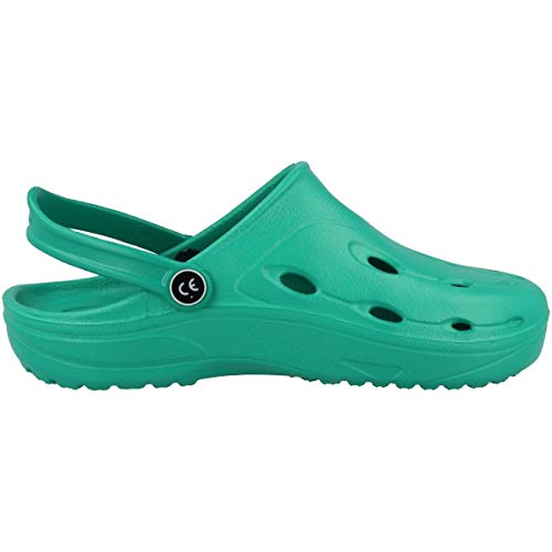Dux Bio extreme comfort, toxin-free, eco-friendly clog, Emerald Green, S (38/39 EU)