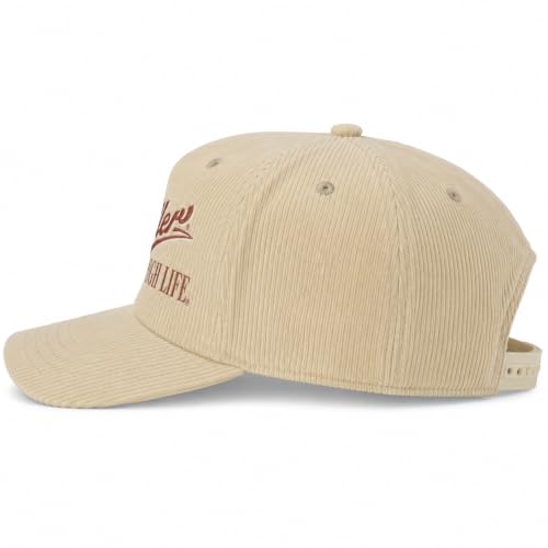 Image of AMERICAN NEEDLE Miller High Life Beer Unisex Adjustable Snapback Baseball Hat
