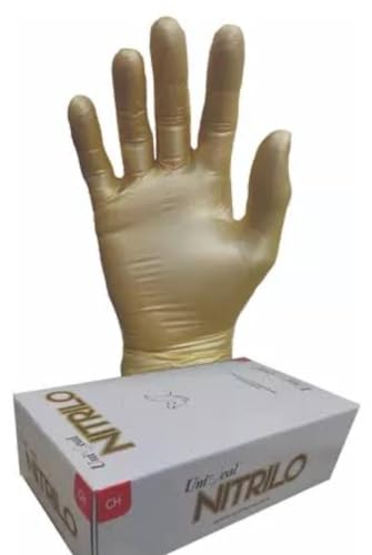Guantes de nitrilo amarillo 9 Imagen adicional