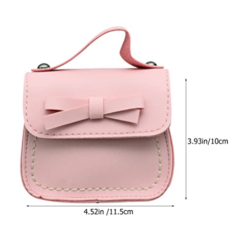 GALPADA Bolsa Transversal Bowknot para Meninas Bolsa de Mão Bolsa de Ombro Infantil Sacolas Infantis