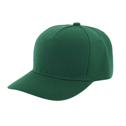 Image of 5-Panel Baseball Cap for Workouts, Hiking, Outdoor Sports, Customizable DIY Design, All-Season Comfort Fit, Adjustable