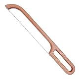 Cuchillo de proa para pan de madera - cuchillo de pan dentado, panes de mango de madera | El cortador de fermentada natural, la del pan, se puede utilizar tanto en manos izquierda como derecha