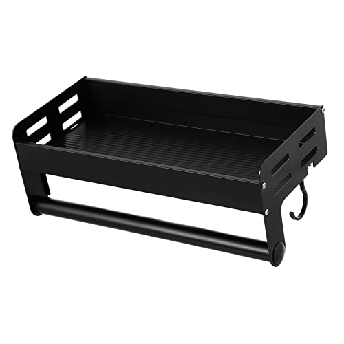 KICHOUSE 1Juego Estante De Almacenamiento De Especias De Pared Con Organizador De Cocina Multifuncional Soporte De Pared Para Especias y Utensilios Estante