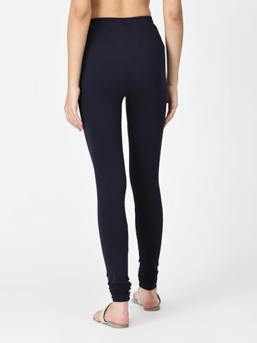 Image of Robinbosky Cotton Churidhar Leggings for Women - Stylish, Stretchable & Flattering Fit for All-Day Comfort