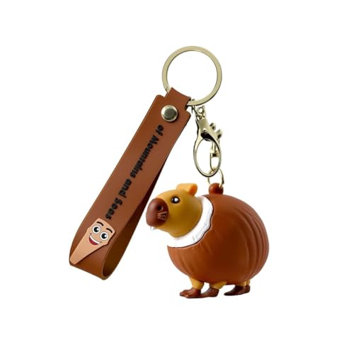 AYGITAL AI Inspired Italian Brainrot Animals Tung Tung Sahur And Tralalero Tralala Action Figure Wrist Strap KeyChains