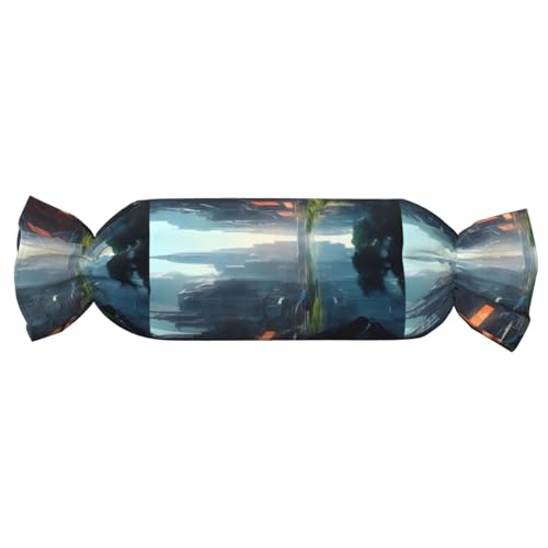 Almohada de espuma viscoelástica tamaño único negro