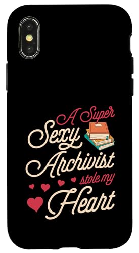 A Super Sexy Archivist Stole My Heart Valentine Day �X�}�z�P�[�X iPhone X/XS �p