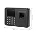 NOENNULL Time Clock, Fingerprint & Password Time Clocks for Employees Small Business Without WiFi, Clock in and Out Machine for Employees (US regulations)