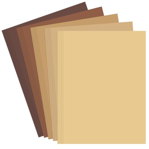 Papier cartonné marron pour scrapbooking et invitations de mariage