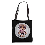 Kids Robot Tote Bag