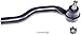 MAS TO59132 Front Passenger Side Outer Steering Tie Rod End for Select Acura/Honda Models