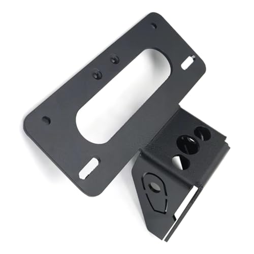 Support plaque immatriculation moto Z125 2017-2025 - Cadre éliminateur de support bavette arrière