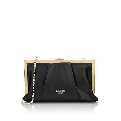 Image of Lavie Luxe Women's Pleatz25 Framed Clutch | Ladies purse | Gift For Women