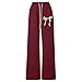 Pants for Girls Elastic Waist Casual Sweatpants Plus Size Fashion Print Drawstring Loose Casual Outdoor Kids Trousers
