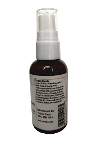 Natural Skin Lightening Serum 2 Oz with Arbutin, Kojic Acid, Licorice Root Extract, Mulberry Extract, Vitamin, for Melasma and Hyperpigmentation, for Sensitive Skin - Thumbnail 2