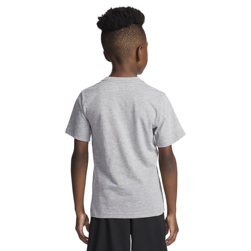 Image of Messi Boys' Lifestyle Short Sleeve T-Shirt, Slim-fit Graphic Tee, Cotton Blend Fabric