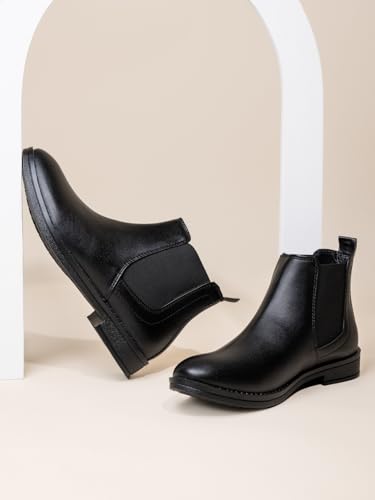 Image of Men Casual Boot | Boot For Men | Chelsea Fashion | Comfort Synthetic Leather All Season Wear Boot