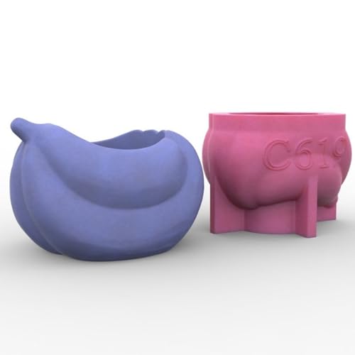 Moule vase silicone fruit pour fabriquer un cadeau de bureau unique - 8