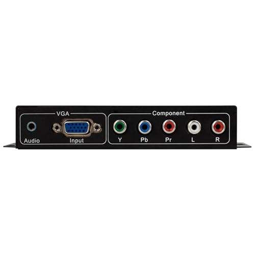 Adaptateur YpbPr VGA vers HDTV 1080p conversion fluide sans latence