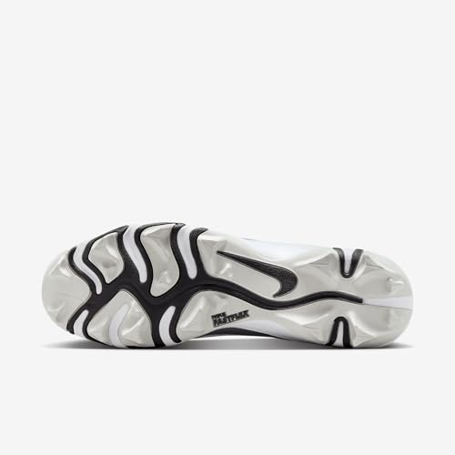 Nike Men's Alpha Menace 4 Shark Football Cleats, White/Metallic Silver/Photon Dust/Black, 9 UK - Image 2