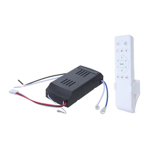 Control remoto de ventilador para dormitorios con luz y temporizador de apagado