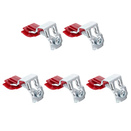 Scicalife 5pcs del fregadero de cocina de montaje abrazaderas del fregadero de cocina del fregadero La fijación de abrazaderas Soportes Cover