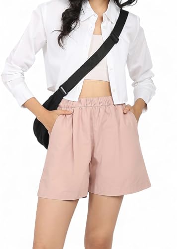 Image of Alan Jones Clothing Women's Cotton Easy Shorts | 100% Cotton Casual Shorts