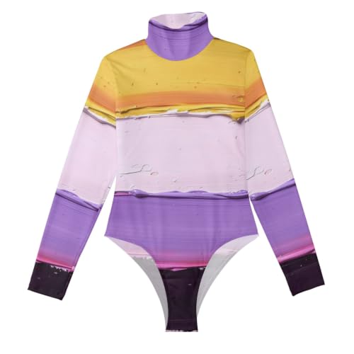 Traje sexy de manga larga para mujer que realza las curvas con diseño de orgullo GuoChe