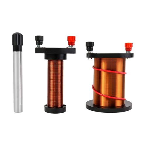 Bobina electromagnética de cobre robusta para experimentos de física 6