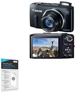 BoxWave Screen Protector Compatible With Canon Powershot SX280 HS - ClearTouch Crystal (2-Pack), HD Film Skin - Shields From Scratches for Canon Powershot SX280 HS