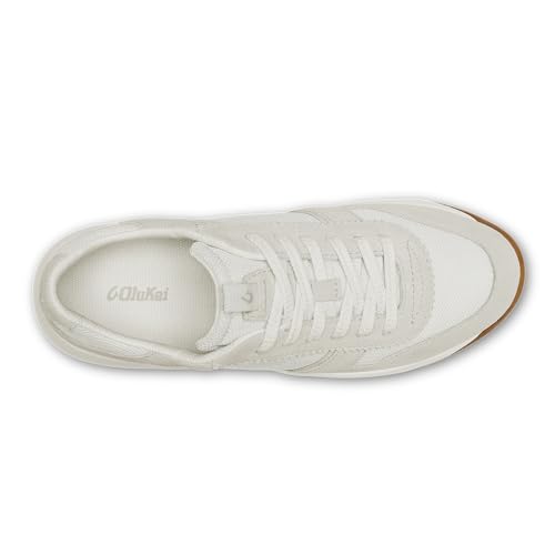 OLUKAI Kaulele Mesh Women's Court Sneakers, Classic Lace-Up Design & Retro-Inspired, All-Day Comfort & Support2