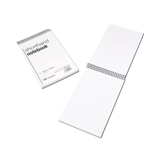 Spiral Shorthand Notebook 150 Leaf (Pack of 5) WX31002