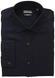 Kenneth Cole Reaction Men's Slim-Fit Solid Twill Button-Front Shirt