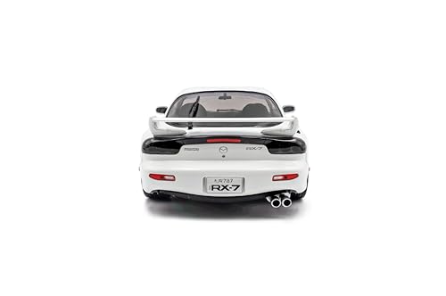 Solido Modelo a Escala 1:18 Mazda RX7 FD3RS Blanco Puro miniatura 4