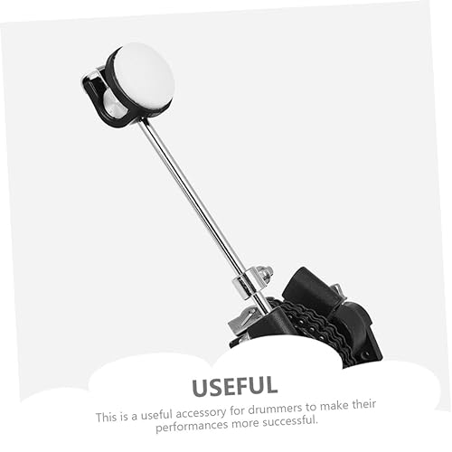 Accesorios para pedal de batería con cabeza de fieltro 2 piezas miniatura 6