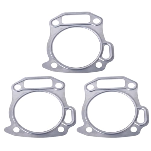 Image of 3 pcs High Compression Performance for Predator 212cc Head Gasket .010 70mm,for GX160 GX200 Silvery
