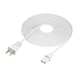 Vebner 20-Foot Power Cord Compatible with Sonos Five, Sonos Play 5, Sonos Beam, Sonos Ray, Sonos Arc, Arc Ultra, Sonos Amp, Sonos Playbase, Sonos Sub Gen 3 and Sonos Sub Mini - White