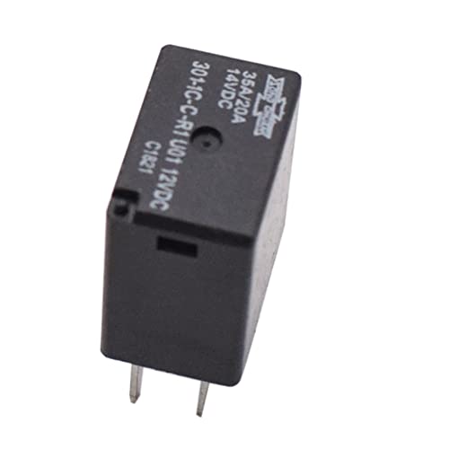Relé automotriz 12VDC 301-1C-C-R1 de 5 pies con conmutación de alta capacidad 35A 3