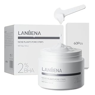 LANBENA Rimozione testa nera - Peel Off maschera per naso e viso, kit di rimozione testa nera con LANBENA - 1.05oz