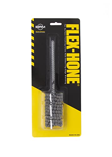 Image of Brush Research BC118400AO Flex-Hone, 1-1 /8 inch (28.6mm) Diameter, 400 Grit, Aluminum Oxide, for Aluminum, Brass, Bronze and Softer Non-Ferrous Materials