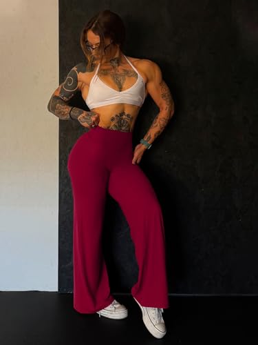 Image of YEOREO Ease Workout Leggings Womens No Front Seam Straight Leggings 29 inch / 31.5 inch / 33 inch / 35 inch High Waist Buttery Eddiy Yoga Pants