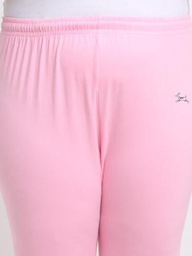 Image of Soft Cotton Ankle Lenght Solid Regular and Plus 35 Colours Leggings for Womens and Girls (Sizes :- M to 6XL)