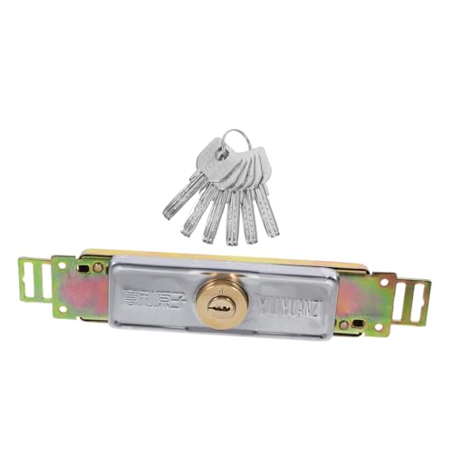 Ethzzle R18JG Garagentürschloss mit 6 Schlüsseln
